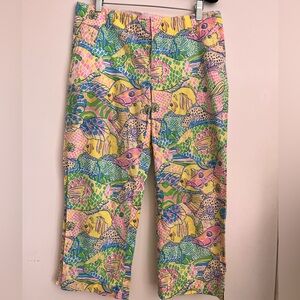 VGUC Lilly Pulitzer Party school capris 8